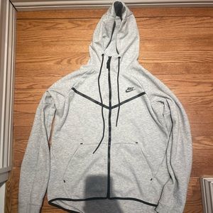 Grey Nike Tech Hoodie
